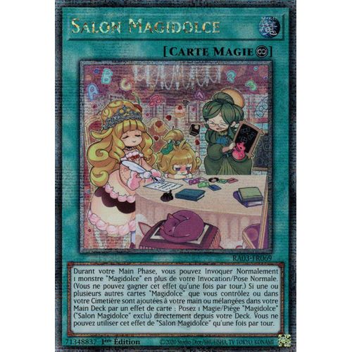 Yu Gi Oh Ra03 Fr069 Salon Magidolce - Platinum Secret