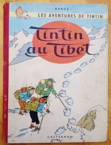 Tintin Au Tibet C 1960 Dl 3e Trim. 1961 N°777 Hergé Casterman Imp. Danel Loos N°3579