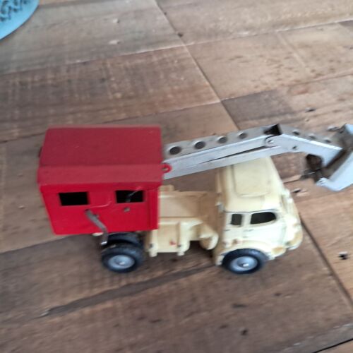 Camion Pelle Mécanique Renault Miniature En Métal Années 50/60