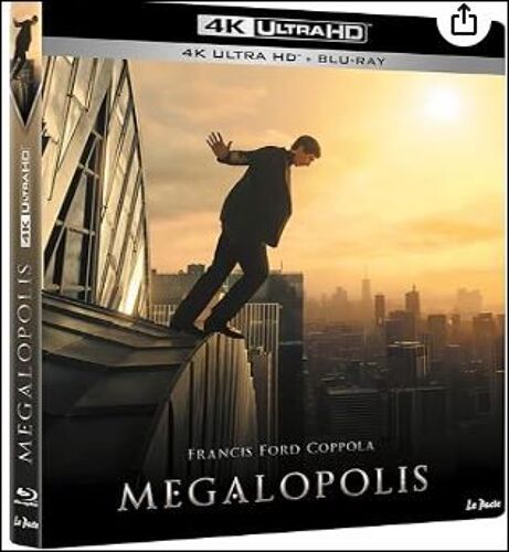 Megalopolis - 4k Ultra Hd + Blu-Ray
