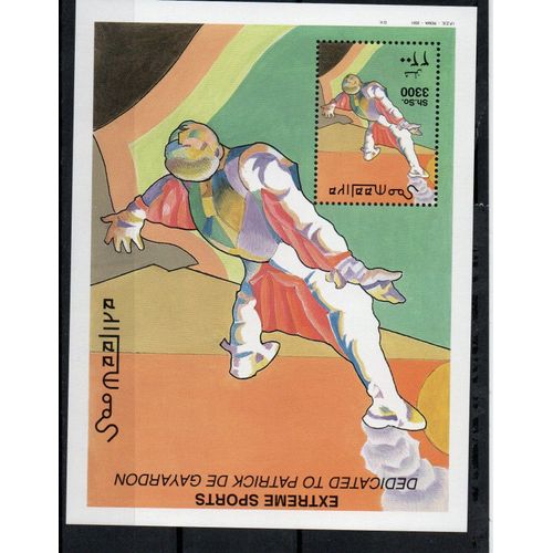 Somalie Timbre Sport Extrême 2001