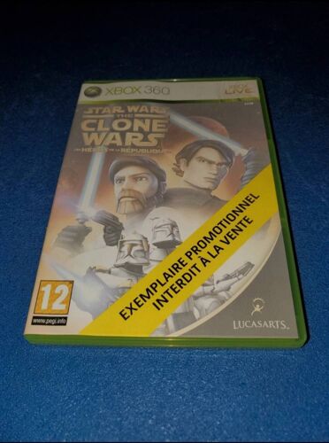 Star Wars The Clone Wars Les Heros De La Republique Xbox 360 Promo Promotionnel