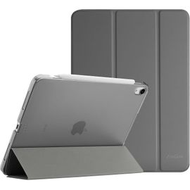 Coque Pour Ipad Air 11 Pouces(M3)2025/(M2)2024,Air 5ème 2022/4ème 2020 10.9 Pouces,Étui De Protection Anti-Chute,Rabat Magnétique Stable -Gris