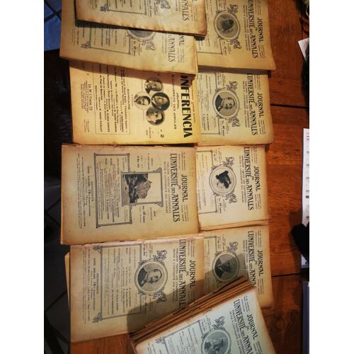Journal De L'université Des Annales Lot De 16 Journaux 