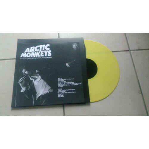 Arctic Monkeys Live At The Domain Sydney 2023 Lp Vinyle Couleur