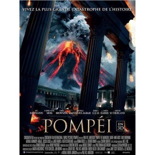 Pompéi / Affiche Cinéma Originale 120x160 Cm Pliée. Paul W.S Anderson - Année 2014