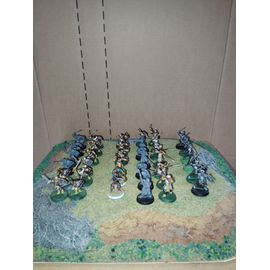 Le Seigneur Des Anneaux, Lot De 38 Figurines, Mordor Orcs Et Uruk Hai