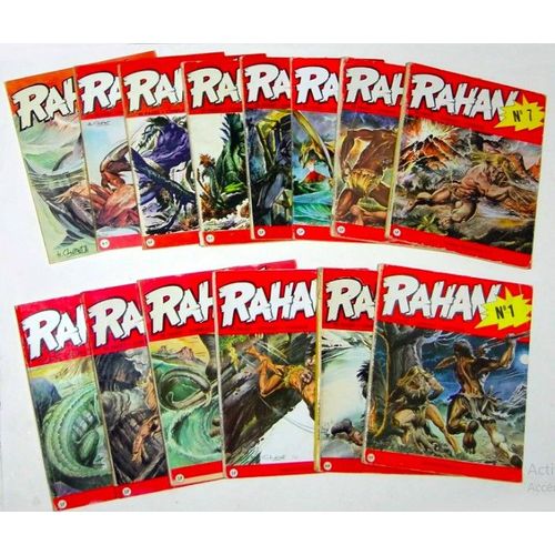 Rahan Lot Série Complète 1 À 27 Pif Cheret Lecureux 70/80
