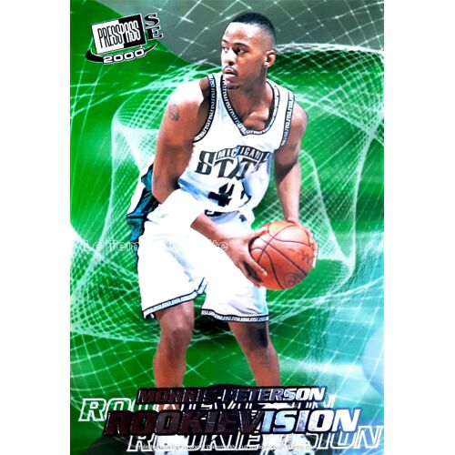 Carte Nba 2000 Press Pass - Morris Peterson #45