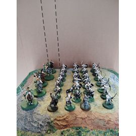 Le Seigneur Des Anneaux, Lot De 34 Figurines, Minas Tirith Et Rohan