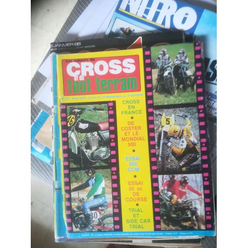 Les Cahiers Du Cross Et Du Tout Terrain 20 De 1978 Fournales,Hittinger,Accossato Cr50,Ccm 500