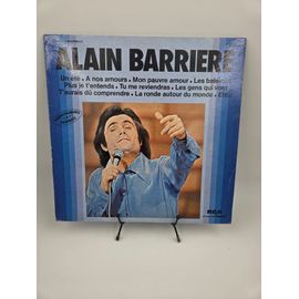 Vinyle 33 Tours Alain Barriere (Enregistrement Originaux) Un Été / A Nos Amours… Avec Fourreau