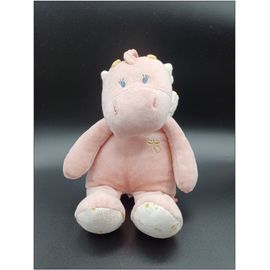 Doudou Peluche - Noukie's - Joy Dragon - Rose - Env. 25 Cm -