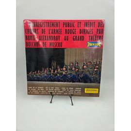 Vinyle 33 Tours L'enregistrement Public Et Inédit Des Ch?urs De L'armée Rouge… Avec Fourreau