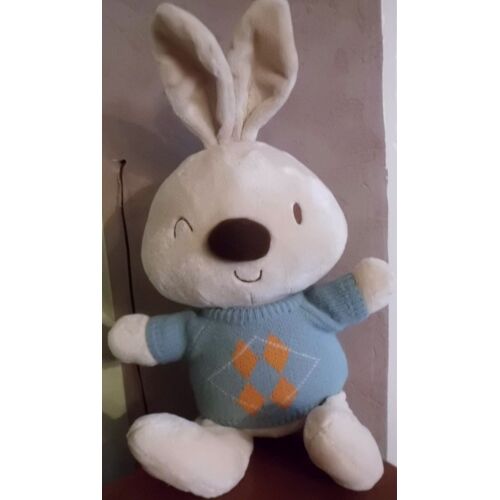 Lapin Beige Carre Blanc