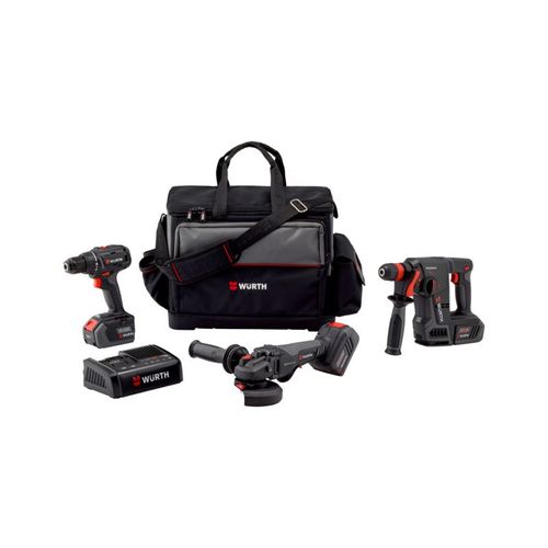 Coffret de machine à batterie 18 V dans une trousse à outils ABS/ABH/AWS COMPACT M-CUBE Ensemble de machines à batterie