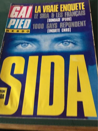 Gai Pied Hebdo 193 Spécial Sida 