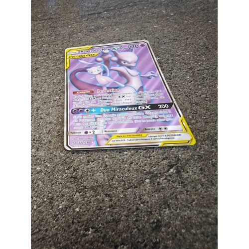 Carte Pokémon Mewtwo Et Mew 222/236