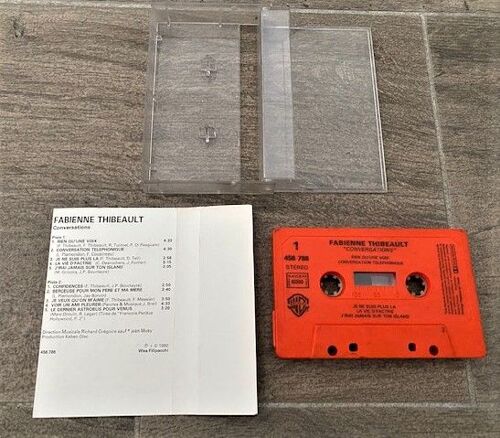 Fabienne Thibeault "Conversations" Cassette D'origine 1980 "