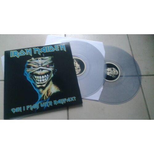 Iron Maiden Can I Play With Halifx 2lp Vinyle Couleur Live Halifax Canada 88