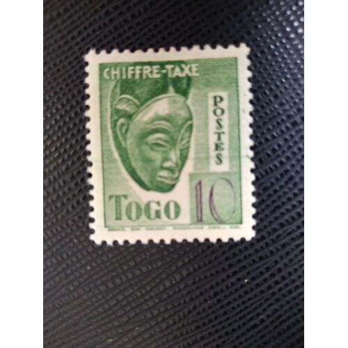 Timbre Togo Yt T 33 Masque, Sans « Rf » 1942 (060309 )*