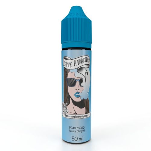 E-liquide 50ml Femme à lunettes - Alfaliqud
