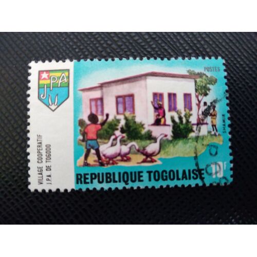 Timbre Togo Yt 632 Village Coopératif 1970 (070309 )