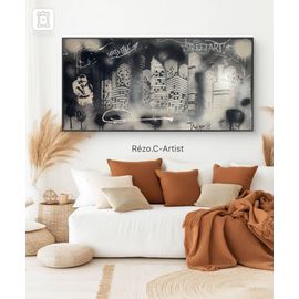 Toile artisanale acrylique 