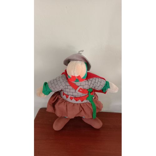 Rare Peluche Obélix Moyen Age Parc Astérix 1991