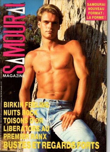 Samourai Magazine Gay 12 1985 Pier Paolo Pasolini/Ninetto/Arthur Rimbaud/Jane Birkin