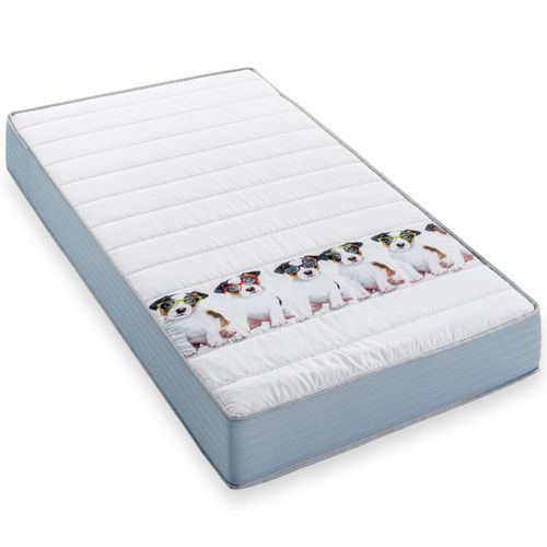 BLUE MOON Puppy ADO Matelas Mousse 90x190 Soutien Mi Ferme Épaisseur 18cm Fabriqué en Belgique