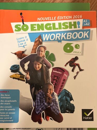 Só English - 6eme A1-A2 - Workbook