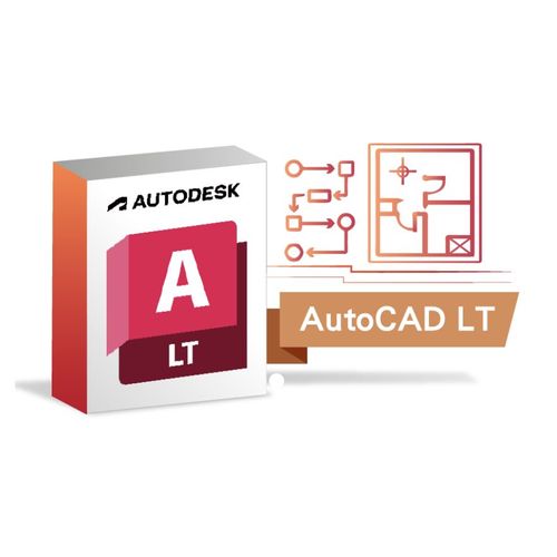 Autodesk Autocad Lt 2026 - Licence Officielle 1 An - Logiciel En Français