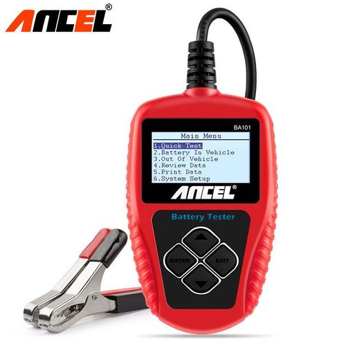 Ancel Ba101 12v Analyseur De Batterie De Voiture Testeur De Batterie Cca (100   2000)