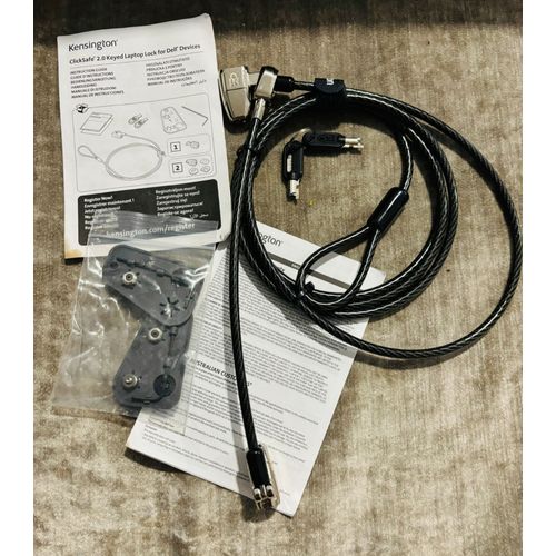Câble de sécurité universel ClickSafe 2.0 à clé(Antivol pour PC portable)