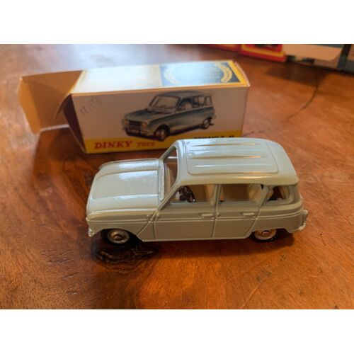 Renault 4 L Dinky Toys Made In Spain Avec Boite Modèle Original-Dinky Toys
