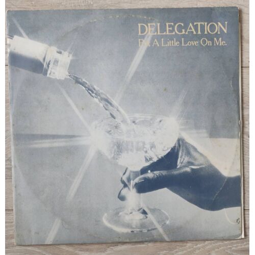 Delegation - Put A Little Love On Me / Welcome To My World. Maxi 45 Trs. Uk 1979 Disco Funk.