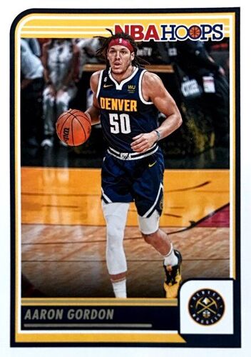 179 Aaron Gordon - Denver Nuggets - Carte Panini 2023-2024 Nba Hoops Base Cards