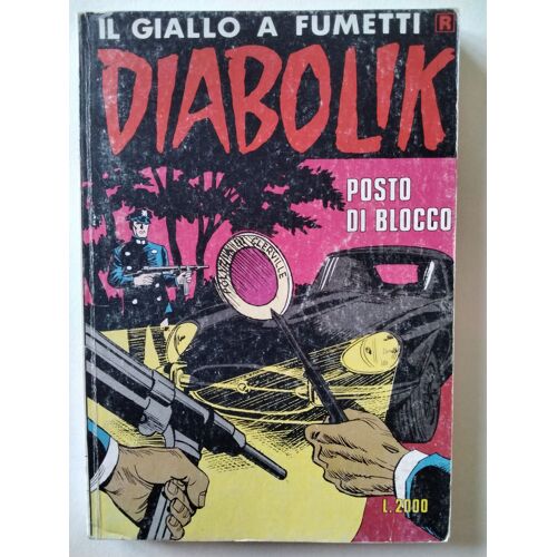 Diabolik R N° 377 : Posto Di Blocco (Comics Astorina - 1993)