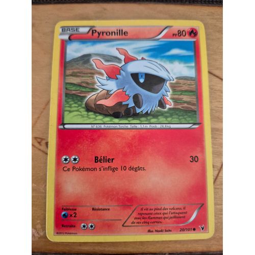 Carte Pokémon Pyronille 20/101