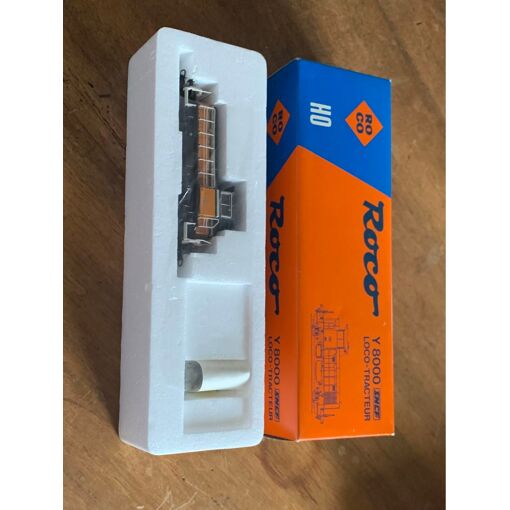 Locotracteur Roco Y 8000 HO - échelle HO - Diesel Orange - Réf 48012 - Boîte D'origine