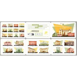 Carnet De Timbres Autocollants "Ambassades Francaises En Europe"