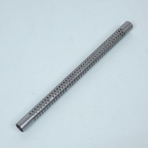 Tube Perforé Mitraillette Pour Silencieux De Pot D'échappement Moto 14x16x250mm