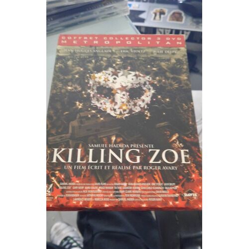 Coffret Dvd Killing Zoe Édition Ultime