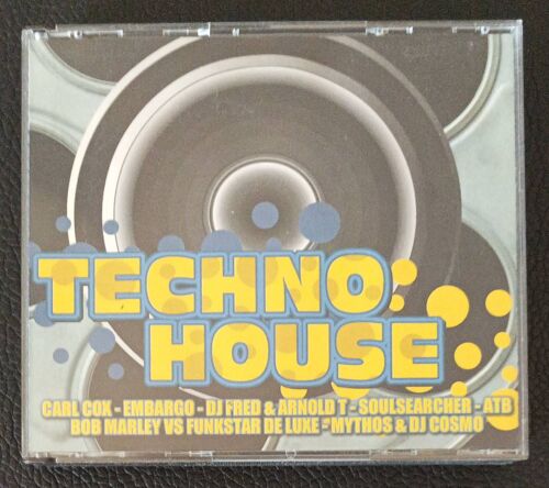 Techno House - Compilation Cd X4 - 80 Tracks - 2000 Omnisounds 5267012 France - 724352670123