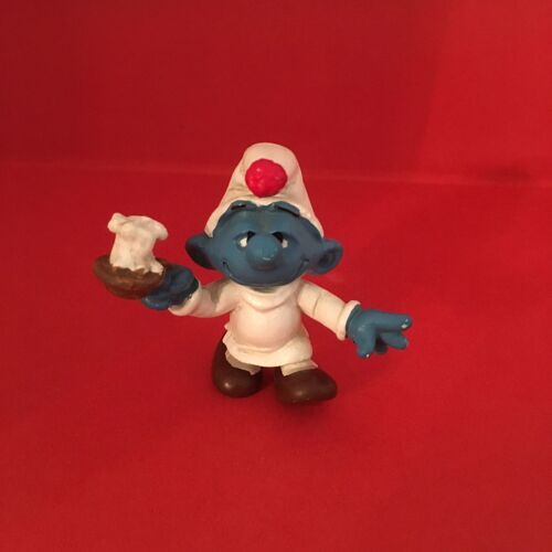 Figurine Schtroumpf À La Bougie - Série Les Schtroumpfs / Smurfs (Schleich 1979)