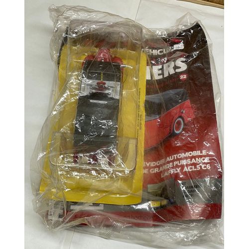 Camion Pompiers N 22 - Laffly Acl5 C6 Pompe - 1943 - Hachette - 1:43 + Fascicule-Hachette