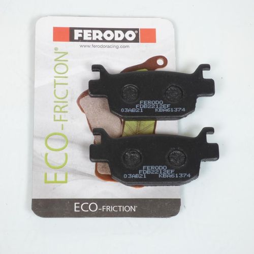 Plaquette De Frein Ferodo Pour Scooter Honda 125 Sh I 2009 À 2012 Ar Neuf