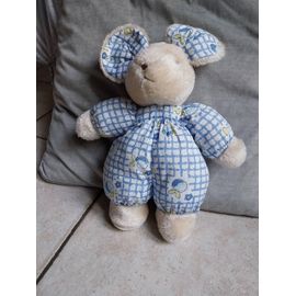 Souris Bleue Nounours Pomme C?Ur