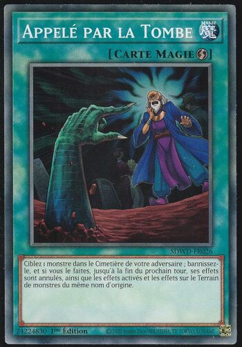 Yu Gi Oh Sdwd Fr026 Appelé Par La Tombe